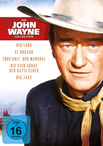 John Wayne Jubiläums-BOX (DVD) 5DVDs
Min: 576/DD/WS       Repack
