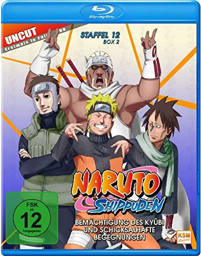 Naruto Shippuden - Staffel 12.2 (BR)
Min: 304/DD/VB  Flg.481-495, 2BR, uncut