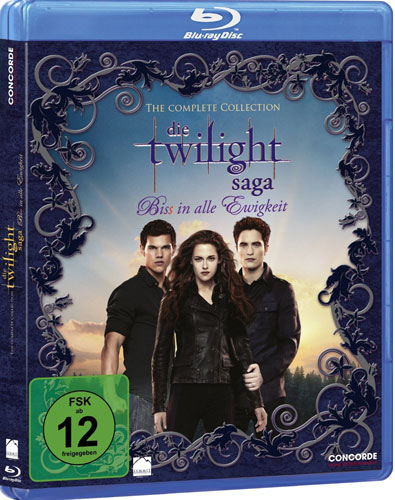 Twilight  Saga Complete Col.(BR) Softbox
Min: 1502/DD5.1/WS  6Discs
