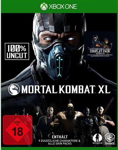 Mortal Kombat XL  XB-One
inkl Pack 1+2 (DLC)