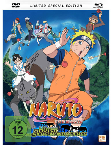 Naruto - The Movie 3 (BR+DVD) L.E. Hüter
Min: 95/DTS-HD5.1/HD d.Sichelmondreiches