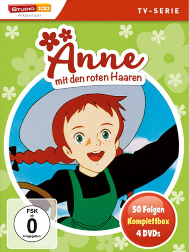Anne mit d.roten Haaren (DVD) Kompl. BOX
Min: 1200/DD2.0/VB       4Discs