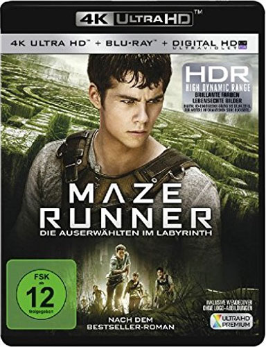 Maze Runner #1 (UHD+BR) 4K Ultra HD Min: 113/DD5.1/WS 2Disc