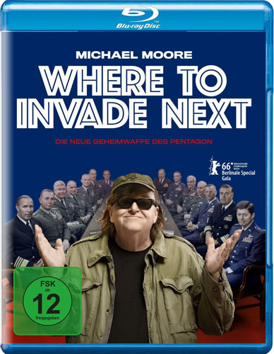 Where to Invade Next (BR) Michael Moore
Min: 120/DD5.1/WS