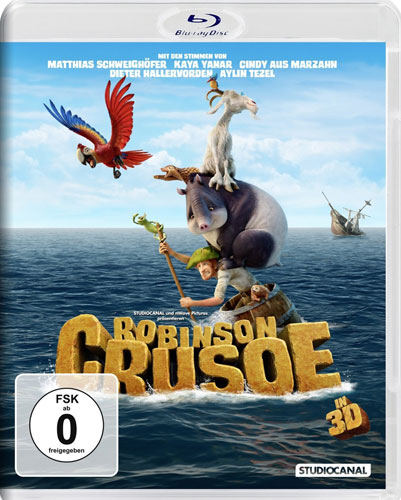 Robinson Crusoe  (BR) -2015-  LE  3D
Min: 90/DTS5.1/HD-1080p      StudioCanaL