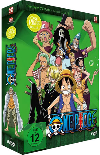 One Piece BOX 13 (DVD)  TV-Serie  6DVDs
AV Visionen