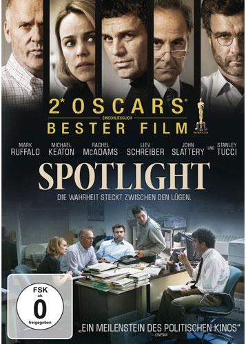 Spotlight (DVD)
Min: 124/DD5.1/WS