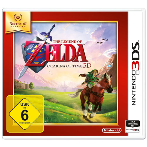 Zelda Ocarina of Time 3DS SELECTS