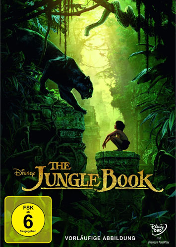 Jungle Book, The (DVD)  Disney
Min: 101/DD5.1/WS Realfilm-Adaption 2016