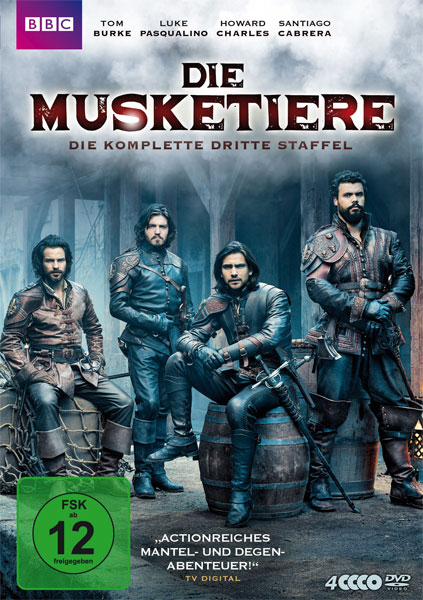 Musketiere, Die - Staffel #3 (DVD) 4DVDs
Min: 550/DD2.0/WS    BBC        Polyband