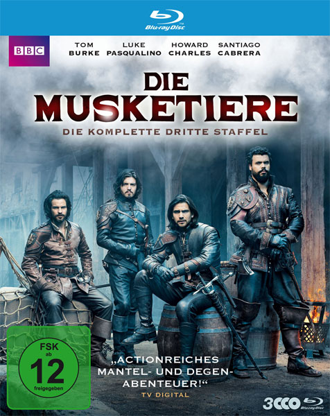 Musketiere, Die - Staffel #3 (BR) 3Disc
Min: 550/DD2.0/WS    BBC        Polyband
