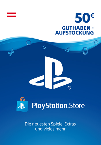 PSN Code  50  Euro AT
Code wird als PDF Datei geliefert
PlayStation Network Einzweckgutschein