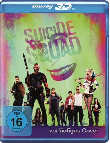 Suicide Squad (BR) E.C. 3D/2D  2Disc
Min: /DD5.1/WS 3D-Kino/2D-Extended Cut