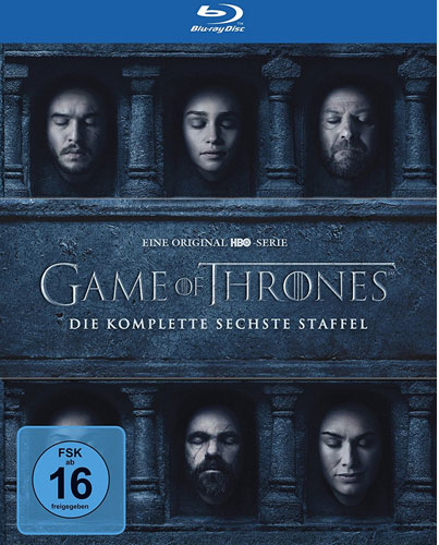 Game of Thrones - kompl. Staffel 6 (BR) 
4Discs