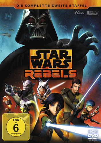 Star Wars Rebels - Staffel #2 (DVD) 4DVD
Min:  /DD5.1/WS  Komplette 2. Staffel