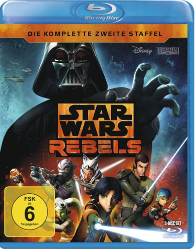 Star Wars Rebels - Staffel #2 (BR) 3Disc
Min:  /DD5.1/WS  Komplette 2. Staffel