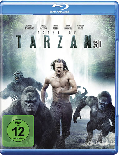 Legend of Tarzan (BR) 3D/2D  2Disc
Min: /DD5.1/WS