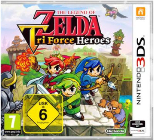 Legend of Zelda  Tri Force Heroes  3DS  AT