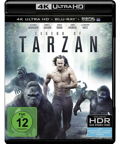 Legend of Tarzan (UHD)
Min: 110/DD5.1/WS    4K Ultra HD