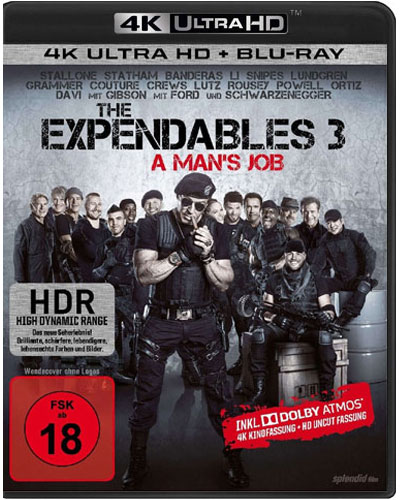 Expendables, The #3 (UHD)  4K Ultra HD
Min: 127 +132/DD5.1/WS   A Mans Job