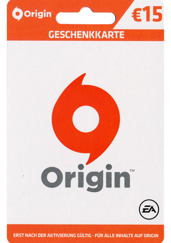 EA Origin Cash Card NEU 15 Euro Deutsch