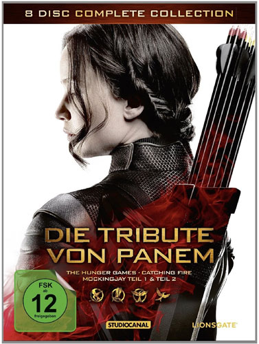 Tribute von Panem - Compl.Col. (DVD) 8DVD 
Min: 525/DD5.1/WS