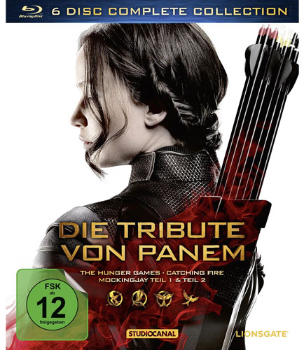 Tribute von Panem - Compl.Col. (BR) 6Dis
Min: 548/DD/HD-108p  6Discs  StudioCanal