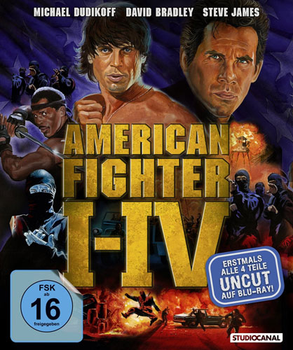 American Fighter 1-4 (BR)
Min: 374/DTS-HD2.0/HD-1080p  Studiocanal