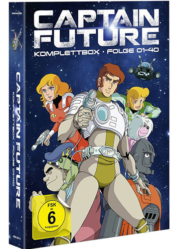 Captain Future - Komplettbox (DVD) 8DVDs
Min: /DD/WS