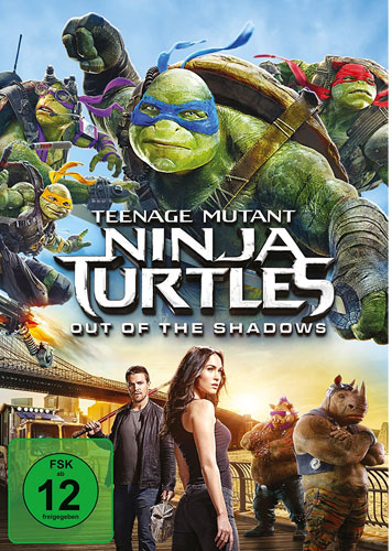 Teenage Mutant Ninja Turtles #2 (DVD)
Out Of The Shadows, 2015