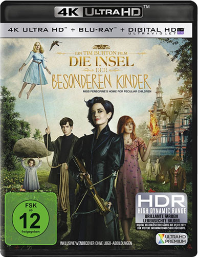 Insel der besonderen Kinder, Die (UHD)4K 
Min: 130/DD5.1/WS   2Disc, UHD+BR