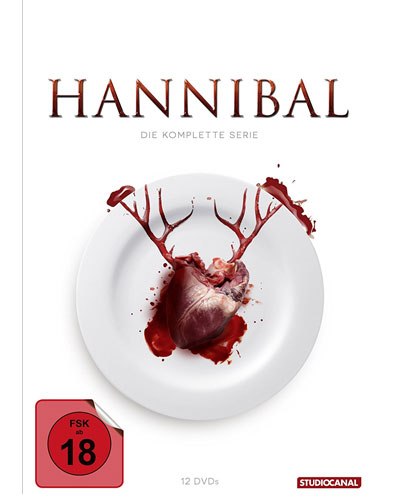 Hannibal - Gesamtedition 1-3 (DVD) UNCUT
12DVDs, Schuber