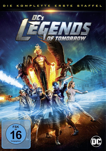 DC Legends of Tomorrow: Staffel #1 (DVD)
Die komplette 1. Staffel, 4Discs