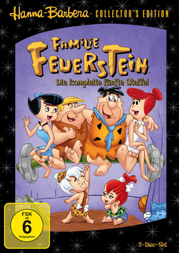 Familie Feuerstein - Staffel #5 (DVD) CE
5DVDs, Collectors Edition