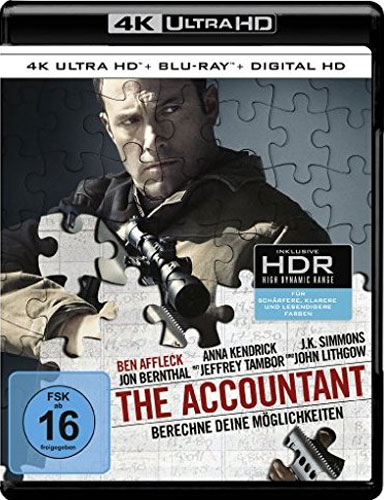 Accountant, The (UHD)
Min: /DD5.1/WS  4K Ultra