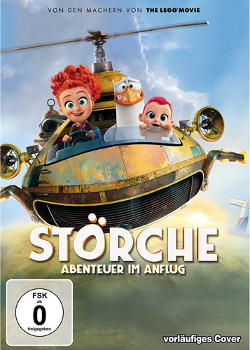 Störche: Abenteuer im Anflug (DVD)
Min: 87/DD5.1/WS