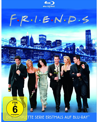 Friends Box-Set  Kompl. Serie (BR) 21BR 
Min: 5270/DD/VB   Alle 10 Staffeln