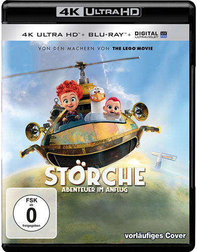 Störche: Abenteuer im Anflug (UHD)
Min: /DD5.1/WS  4K Ultra