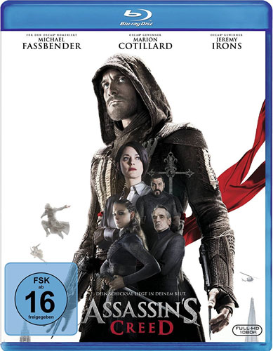 Assassins Creed - Der Film (BR)
Min: 145/DD5.1/WS