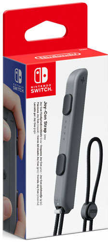 Switch  Handgelenkschlaufe grau
Nintendo