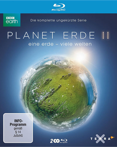 Planet Erde II BBC (BR) Eine Erde -
Viele Welten, 2Disc, Min:300+50/DD5.1/WS
