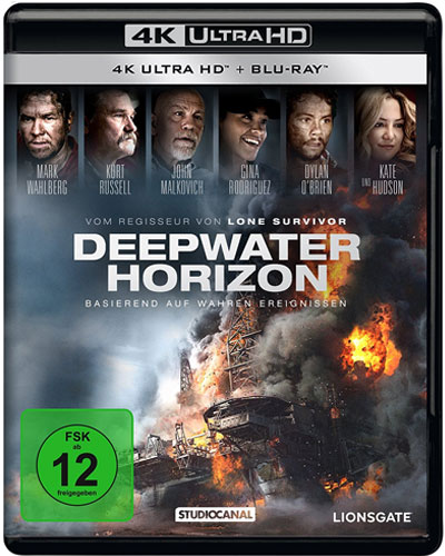 Deepwater Horizon (UHD+BR) 2Disc
Min: 111/DD5.1/WS 4K Ultra