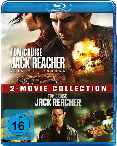 Jack Reacher  1&2 (BR) Movie Collection
Min: 130+118/DD5.1/WS   2Disc