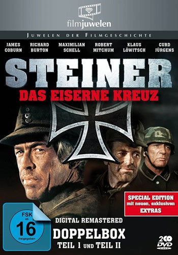 Steiner - Das Eiserne Kreuz 1&2 (DVD)
Min: /DD/WS   Doppelbox, 2DVDs