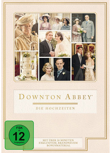 Downton Abbey - Hochzeiten (DVD) 3DVDs
Min: 439/DD/VB  6 Episoden auf 3 Discs