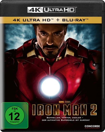 Iron Man 2 (UHD+BR)  2Disc, 4K Ultra
Min: 125/DD5.1/WS