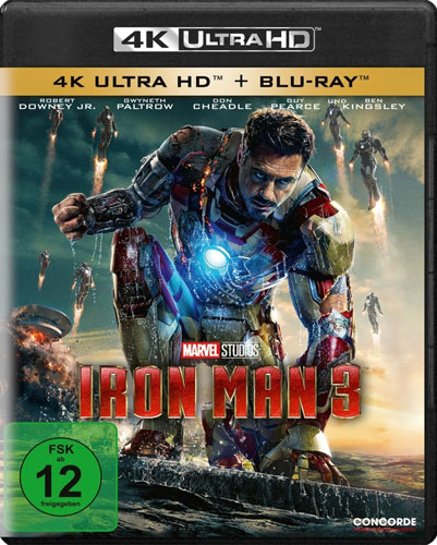 Iron Man 3 (UHD+BR)  2Disc, 4K Ultra
Min: 113/DD5.1/WS