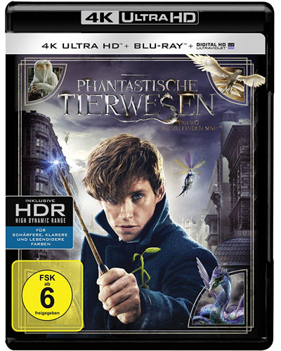 Phantastische Tierwesen #1 (UHD+BR)
Und wo sie zu finden sind, +UV, 2Disc