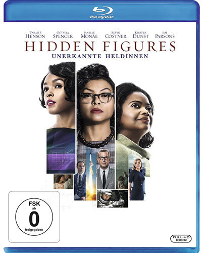 Hidden Figures - Unbekannte Heldin. (BR) 
Min: /DD5.1/WS