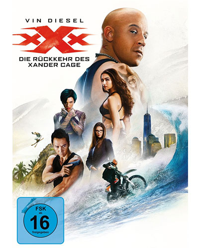 XXX #3 - Rückkehr d.Xander Cage (DVD)
Min: 103/DD5.1/WS
